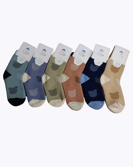 جوراب ساقدار پسرانه دخترانه طرح خرس